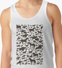 Horse a background Tank Top