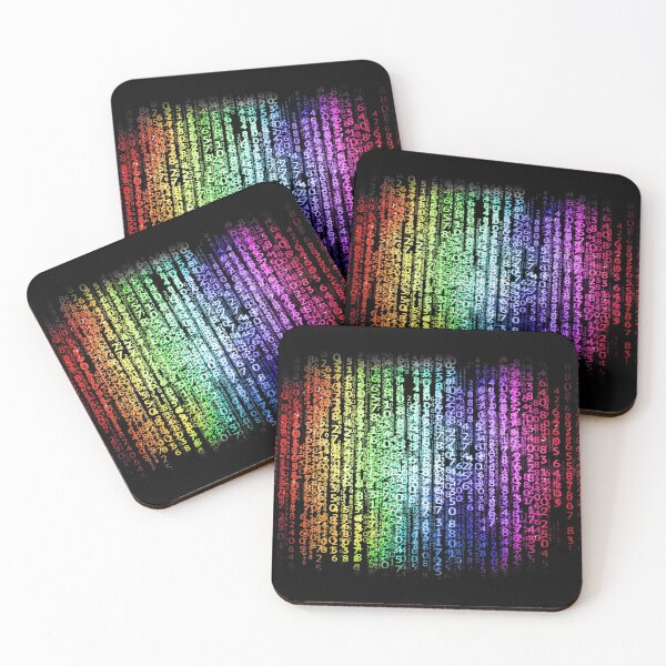 Item preview, Matrix Code Rainbow Security Geek Web designed and sold by Jolly-Yosei.