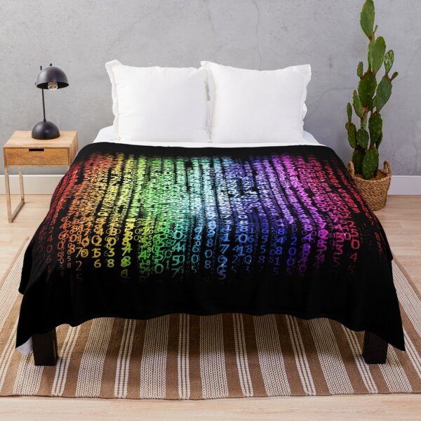 Item preview, Matrix Code Rainbow Security Geek Web designed and sold by Jolly-Yosei.