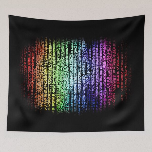 Item preview, Matrix Code Rainbow Security Geek Web designed and sold by Jolly-Yosei.