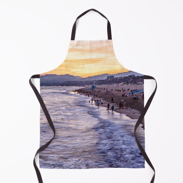 Item preview, Santa Monica Beach CA Crowded Sunset designed and sold by Piper-Deals.