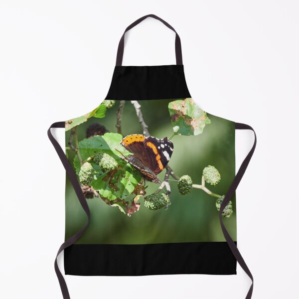 Item preview, Red admiral on black alder designed and sold by Jouko Lehto Photography.