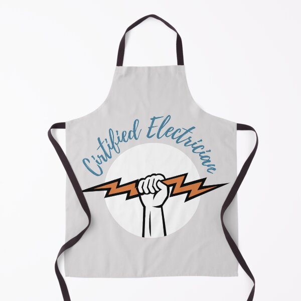 Item preview, Certified Electrician art designed and sold by EngineersArt.