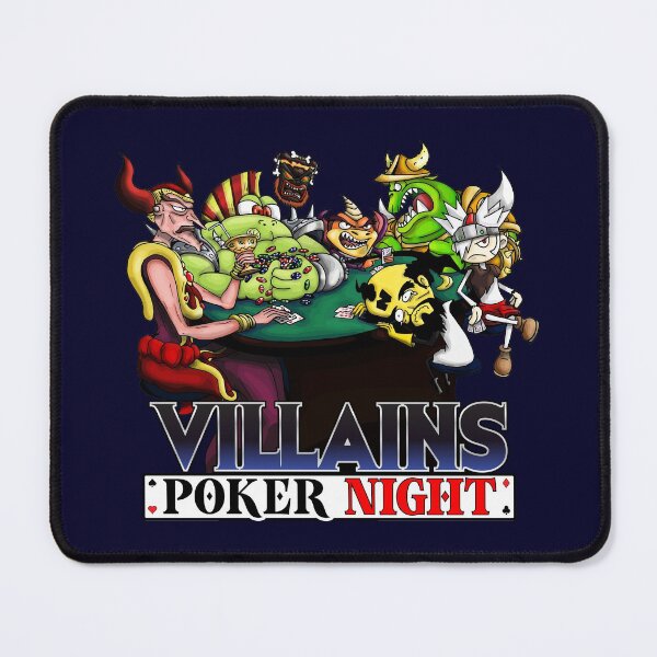 Item preview, Villains Poker Night designed and sold by Punkkommando77.