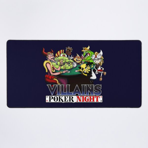 Item preview, Villains Poker Night designed and sold by Punkkommando77.
