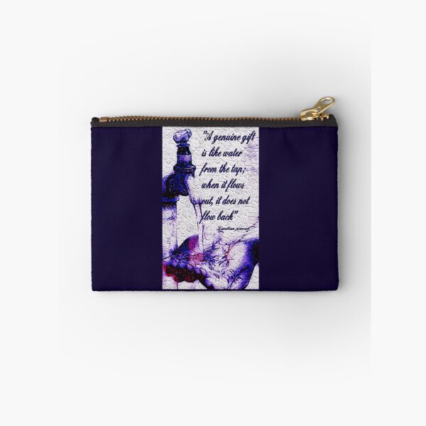 Item preview, African proverb - "A genuine gift is like water" designed and sold by Tony Cisse.