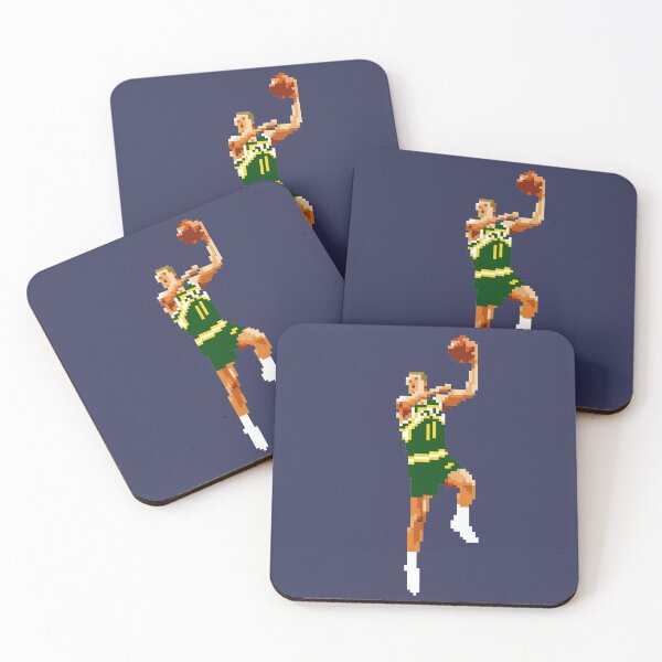 Item preview, Detlef Schrempf Pixel Layup Qiangy designed and sold by qiangdade.