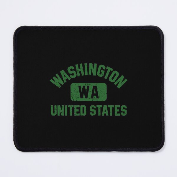 Item preview, Washington Gym Style Distressed Green Print designed and sold by urlanne.