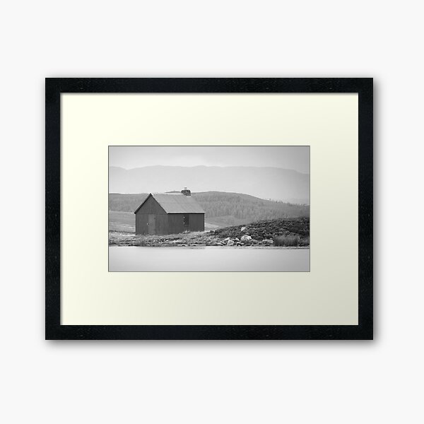 Grouse Hut, Urlar Moor Framed Art Print