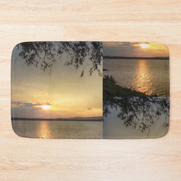 Item preview, Evening sunset near the lake designed and sold by omegaplus.