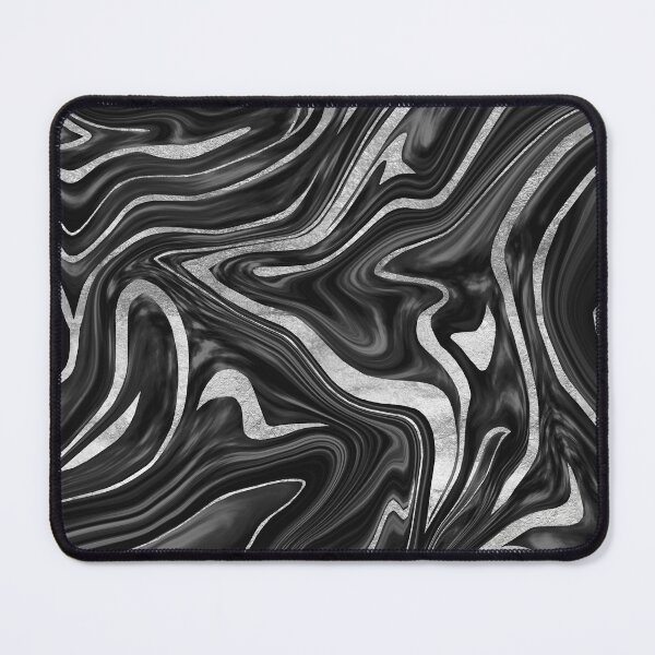 Item preview, Black Gray White Silver Marble #1 #decor #art  designed and sold by Anita's & Bella's Art.