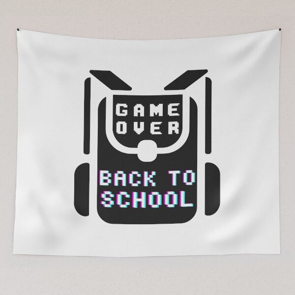 Item preview, Game Over Back To School - Funny Gaming designed and sold by Re Ka.