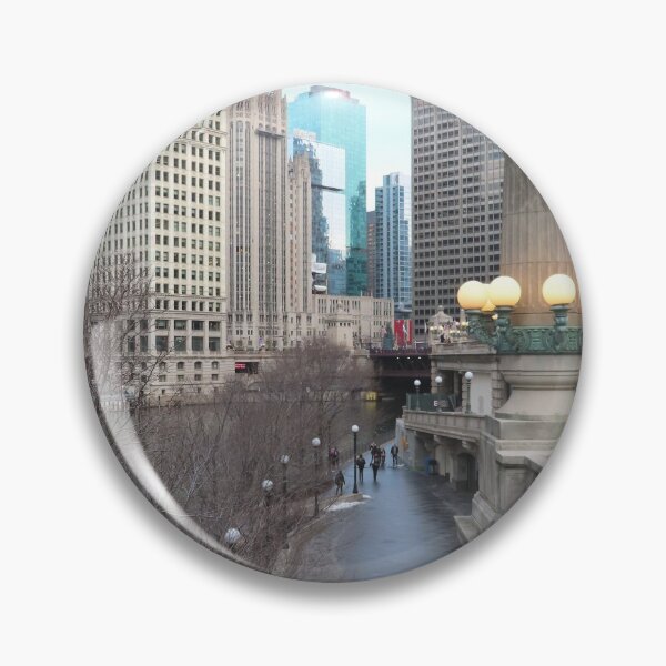Item preview, Chicago River in January designed and sold by Kathleen Brant.