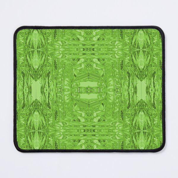 Item preview, Lime Green Interpretation Mirror Pattern designed and sold by Korroby.