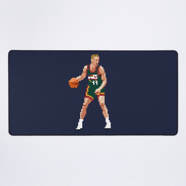 Item preview, Detlef Schrempf Pixel Dribble Qiangy designed and sold by qiangdade.