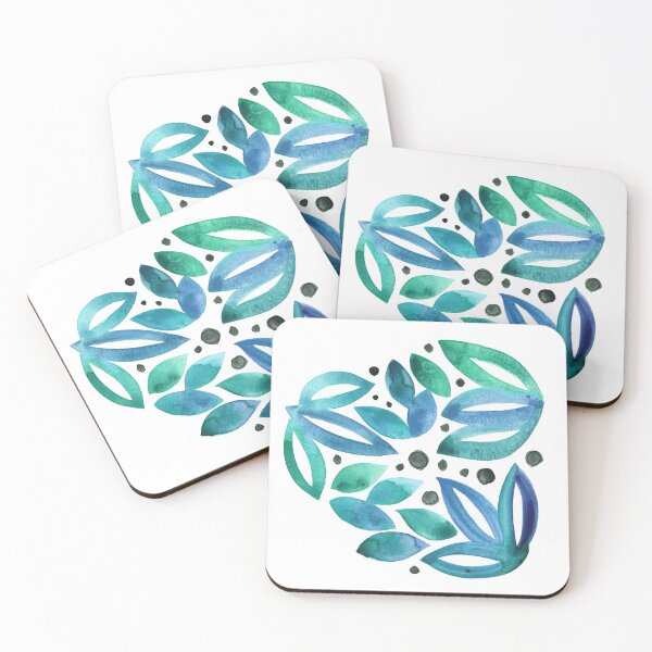 Item preview, Bold Blooms - Blue designed and sold by Marie Funseth.