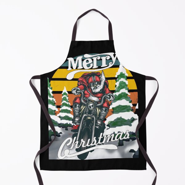Item preview, Biker Santa, Merry Christmas designed and sold by Verdant Rose Studio.