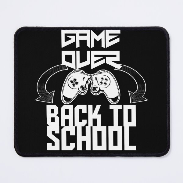 Item preview, Game Over Back To School - Funny Gaming Black designed and sold by Re Ka.