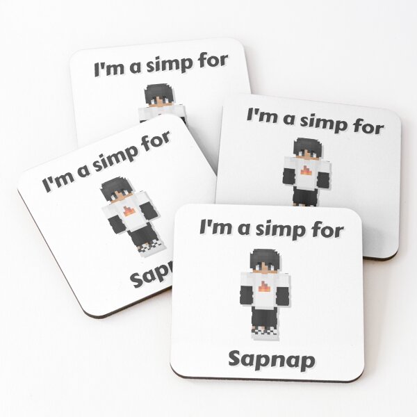 Item preview, Soy un simple para Sapnap (base blanca) designed and sold by thecorvidking.