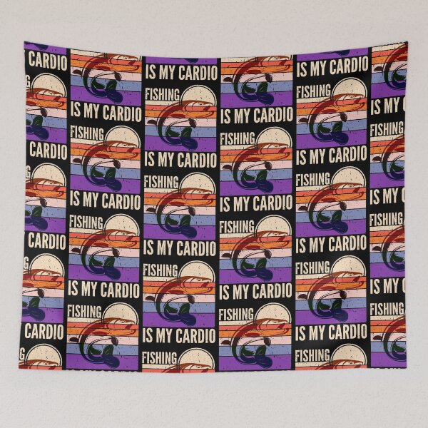 Item preview, Fishing Is My Cardio designed and sold by SUNarea.