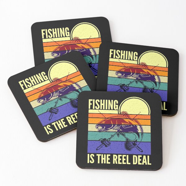 Item preview, Fishing Is The Reel Deal Sunset designed and sold by SUNarea.