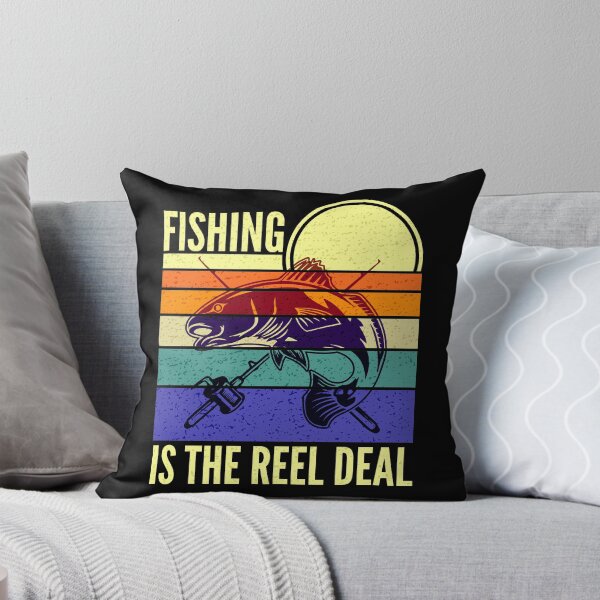 Item preview, Fishing Is The Reel Deal Sunset designed and sold by SUNarea.