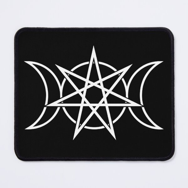Item preview, Witchy Wiccan Triple Goddess Heptagram Septagram witchcraft designed and sold by SpreadForSatan.