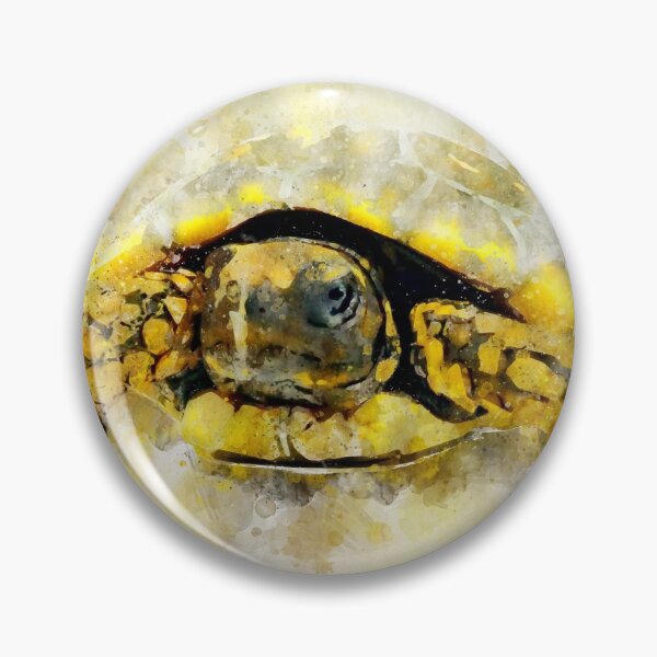 Item preview, yellow footed tortoise watercolor designed and sold by shirtscom.