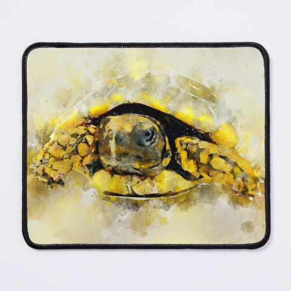 Item preview, yellow footed tortoise watercolor designed and sold by shirtscom.