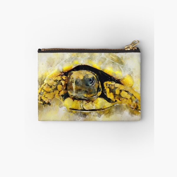Item preview, yellow footed tortoise watercolor designed and sold by shirtscom.