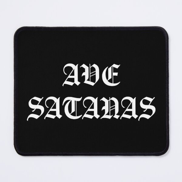 Item preview, Satanic Ave Satanas Hail Satan  designed and sold by SpreadForSatan.