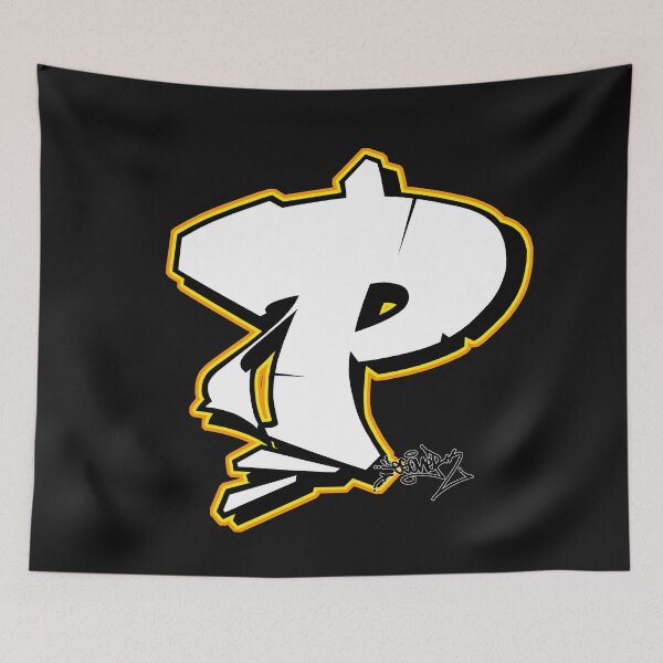 Item preview, LETTER P BY ESONE URBAN GRAFFITI STREET STYLE  designed and sold by GraffitiBomberZ.