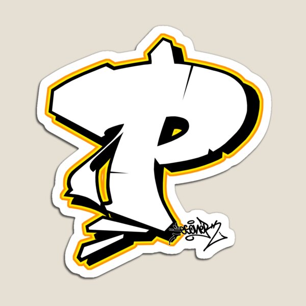 Item preview, LETTER P BY ESONE URBAN GRAFFITI STREET STYLE  designed and sold by GraffitiBomberZ.