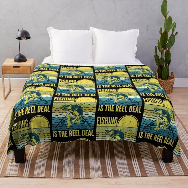 Item preview, Fishing Is The Reel Deal Vintage Sunset designed and sold by SUNarea.