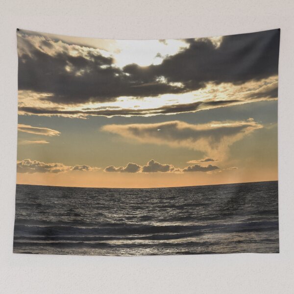 Item preview, Santa Monica Beach Ocean Waves Sunset designed and sold by Piper-Deals.
