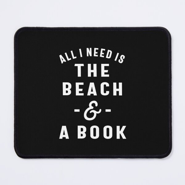 Item preview, All I Need Is The Beach & a Book - Funny designed and sold by cidolopez.