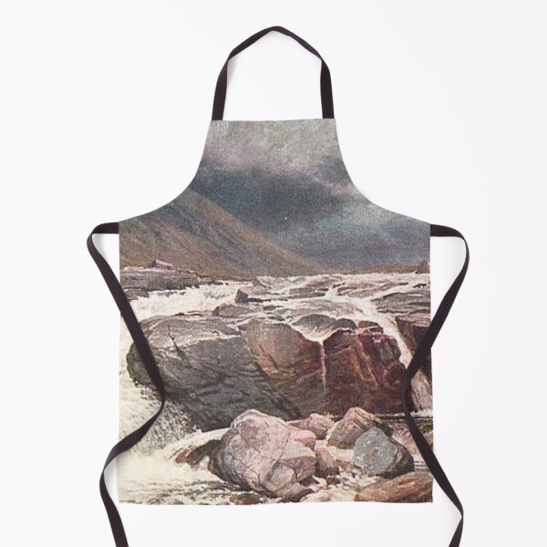 Item preview, Vintage Illustration of River Coe, Scottish Highlands designed and sold by yourscotland.