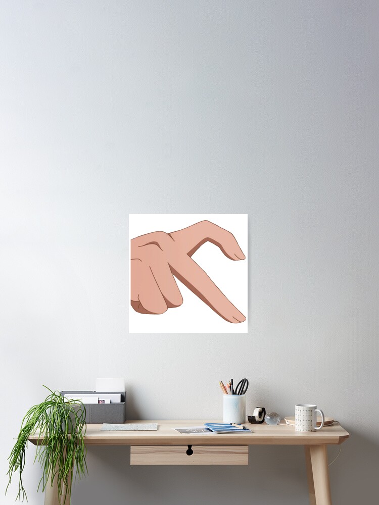 Póster «mano anime-mitad corazón-mano derecha» de Mixpi | Redbubble Póster «mano anime-mitad corazón-mano derecha» de Mixpi | Redbubble