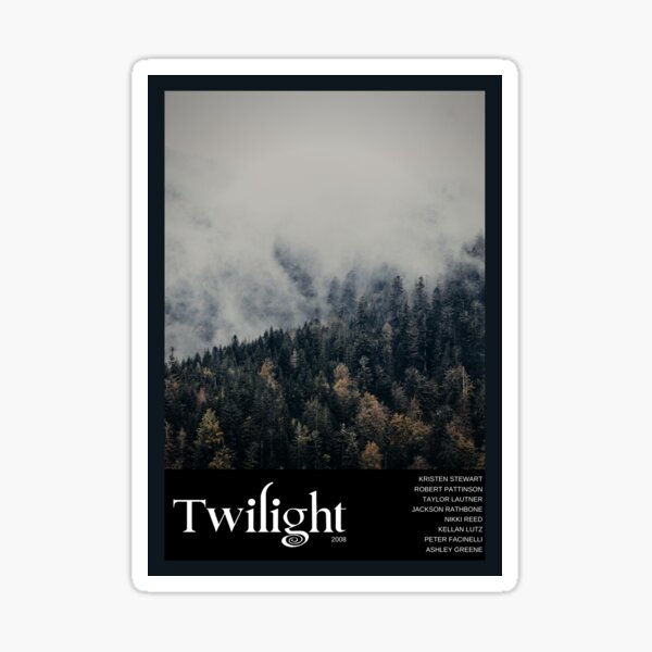 Twilight Movie Poster Sticker