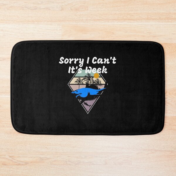 Item preview, Sorry I Can't It's Week Funny Shark Retro Tshirt Gift Idea For Your Best Friend designed and sold by medbdj.
