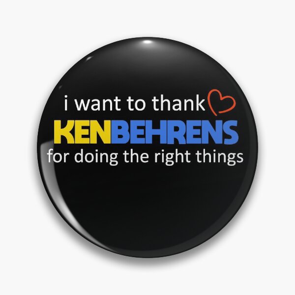 Item preview, i want to thank ken behrens for doing the right things designed and sold by Djalane.