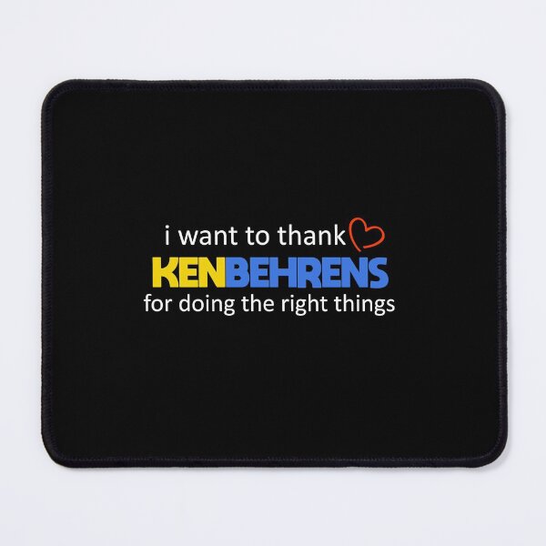 Item preview, i want to thank ken behrens for doing the right things designed and sold by Djalane.