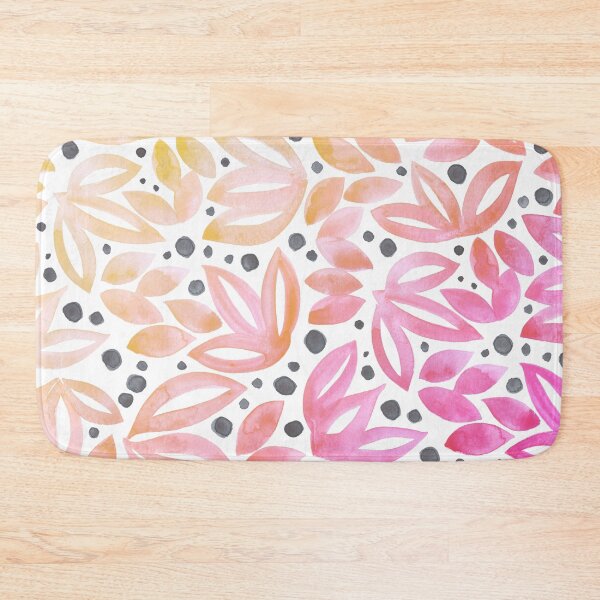 Item preview, Bold Blooms - Yellow Pink Gradient designed and sold by Marie Funseth.
