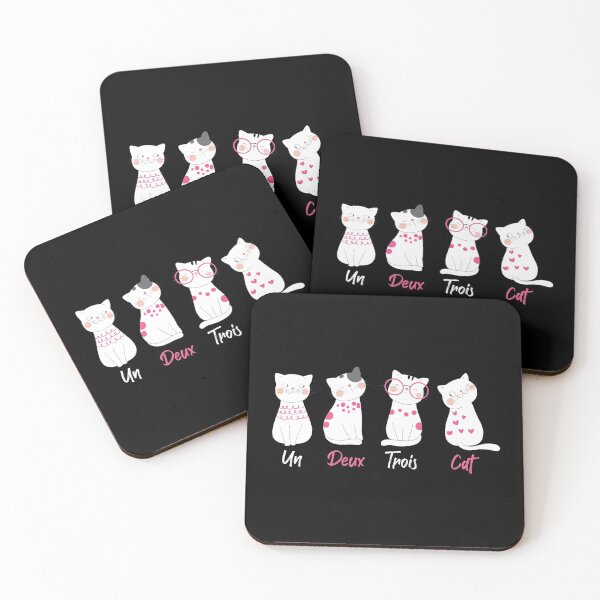 Item preview, Un Deux Trois Cat - Funny Cat Gift designed and sold by Blaacklight.