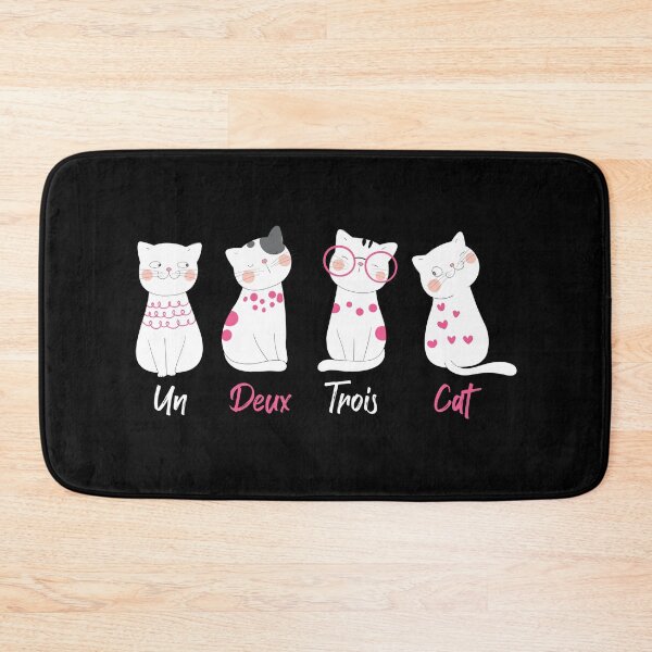 Item preview, Un Deux Trois Cat - Funny Cat Gift designed and sold by Blaacklight.