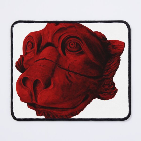 Item preview, Cat Head Gargoyle Red designed and sold by Quilar.