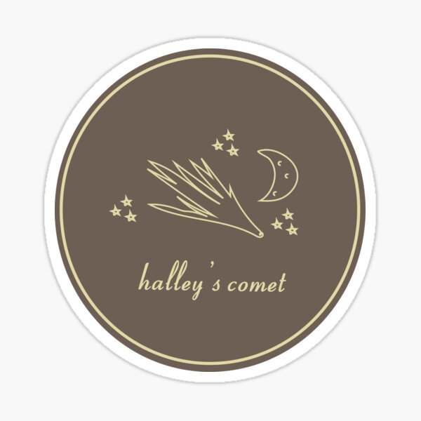 Billie Eilish - La comète de Halley Sticker fini brillant