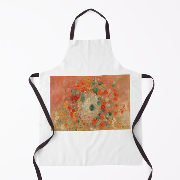 Item preview, Nasturtiums (1905) by Odilon Redon. Original from the Yale University Art Gallery. designed and sold by LenaShines.