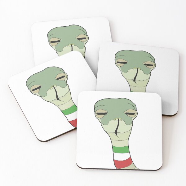 Item preview, Italian Pride Baked Snake Flag - Funny Italian Nation designed and sold by ViewerEqualsPhoton.
