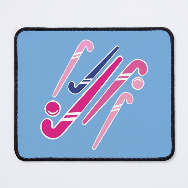 Item preview, Hockey stick blue / pink designed and sold by hookfreaks.